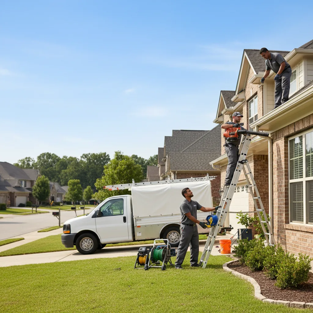 Home Gutter Service in Martindale, TX near me